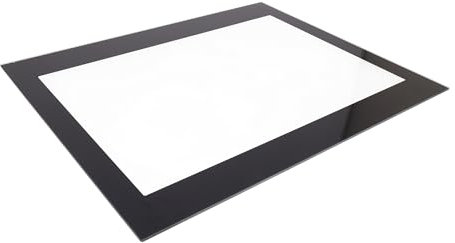 sparefixd Para horno principal Beko con fondo de vidrio para puerta interior