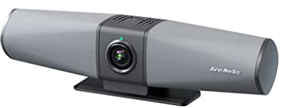 AverMedia Mingle Bar PA511D Video Bar, Camera, Handsfree and Wired Network, Echo Cancellation, Autoframing, Zoom Certified, One Cable Connection