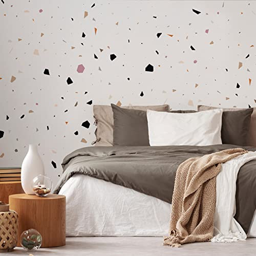 dedeco Schlafzimmerrückwand Tapetenersatz Rückwand für Schlafzimmer, Motiv: Stein V7, 300 x 150 cm, wasserfest, robust, als Wandverkleidung aus Aluminium, einfach renovieren
