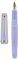 Jinhao 82 Acrylic Fountain Pen, Iridium Meidum Nib with Ink Converter, Transparent Purple Classic Design Smooth Writing Pen (Gold Trim)