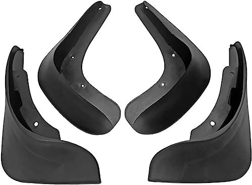 4 Stück Auto Schmutzfänger Für VW for Polo 9N Mk4 2002-2009, Kotflügel Vorne und Hinten Kratzfest Spritzschutz Protection Styling Zubehör