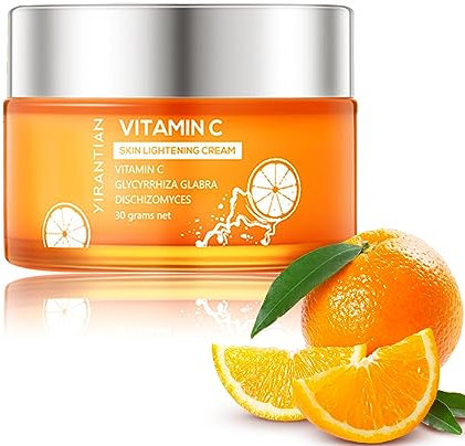 Vitamin C Face Cream – Hyaluronic Acid And Vitamin C&E,Face Moisturiser For Women,Anti Aging&Wrinkle,Natural Skin Care Hydrate,Plump, Skin Care Dark Spots Erase Fine Lines (1PCS)