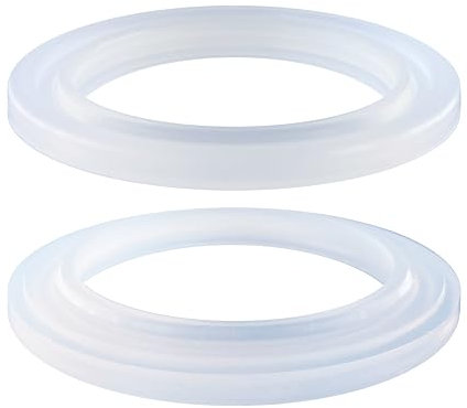 NEOUZA Junta de silicona para cabeza de grupo de cerveza de 51 mm, 2 unidades, compatible con Swan Retro, Swan Nordic, Breville VCF149, Gevi, Oster Nova PrimaLatte