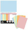 Emerson farbiges Druckerpapier Kopierepapier pastellfarben mix A4 5x50 Blatt | 80 g/m2 210 x 297 mm250 Blatt | Drucker: Laser, Inkjet, Fotokopierer, Fax, Basteln