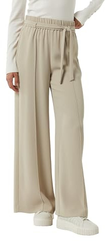 Comma Schlupfhose mit High Rise und weitem Bein