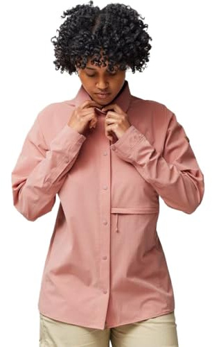 Fjällräven Damen Abisko Trekking Hemd, Dusty Rose, XL
