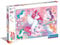 Clementoni Jigsaw Puzzle Jolly Unicorns 24 Maxi Pieces - Supercolor Puzzle For Children 3-5 Years, Cartoon, Unicorn, Gift For Boy/Girls, Puzzle For Kids, Made In Italy, 28525