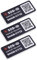 SOS-ID Label (3er-Set) – SOS-ID Etikett mit QR-Code – langlebiges & kratzfestes Klebelabel – schneller Zugriff auf wichtige Gesundheitsdaten für Ersthelfer oder Rettungskräfte