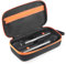 OUKNAK Wireless Microphone Case Compatible with JBL Wireless Two Microphone System, Handheld Dual Mic Travel Bag, Portable Microphone Storage EVA Hard Shell Exterior Case (for Battery Style)