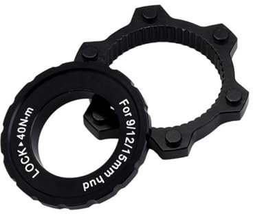 HOUSON Bremsscheibe Centerlock, Bike Brake Center Lock Centerlock Adapter Scheibenbremsen Boost Center Lock Adapter für Mountainbike MTB Fahrrad