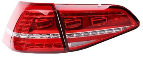 Auto Rückleuchten Bremslicht Für V&W Für Golf 7 2013 2014 2015 2016 2017. Rücklichtmontagehöhe 7 Hinteres Rücklicht Antikollisions-Rücklicht Kurvenlicht