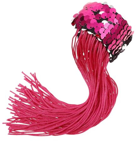 Toddmomy Sequin Slap Armband Mit Quaste Sicheres Und Glänzendes Party-wristband Für Junge Mädchen Für Geburtstagsfeiern Und Feste Farbige Pailletten Und Spaß Für Jede