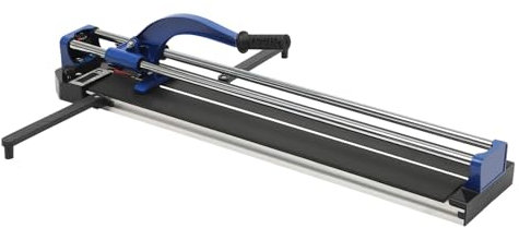 Coupe-carreaux 800 mm, épaisseur maximale de carrelage de 15 mm, machine à découper avec fonction de positionnement infrarouge et règle de guidage de précision, disque à tronçonner en alliage de