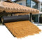 Rollo de Paja Artificial, Techo de Paja Sintética - Resistente a los rayos UV e Impermeable para Cabañas Tiki, Palapa, Decoración de Jardín, - Bajo Mantenimiento y Reutilizable(Size:1×1m(3.28×3.28ft))