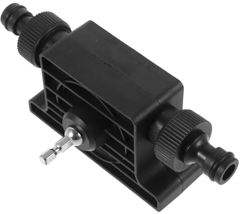 Sewroro Portable Drill Pump Self Priming Water Transfer Pump Lightweight Hand Drill for Household Use with Compact Design