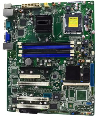 Gaming WiFi Carte mère for Station de Travail Serveur Fit for ASUS P5BV-E LGA 775 Intel 3200 DDR2 8 Go ATX Compatible processeur Core 2 Duo E4400 E6300 E6600 E7600