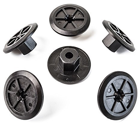 20x Plastic Nut Fixing Clips Installation | 51711958025