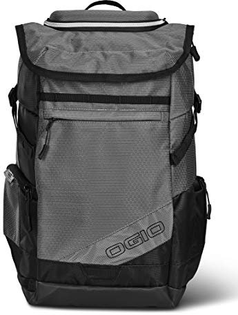 OGIO X-fit Gepolsterter Rucksack mit Schuhfach und Tech Vault, grau, 47 cm-23 Litre