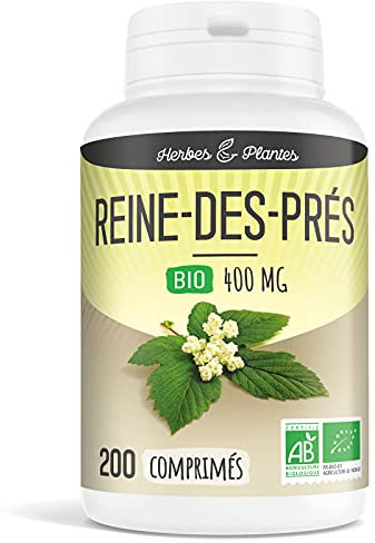 Herbes Et Plantes Reine des Prés Bio 200 Comprimés 400 mg
