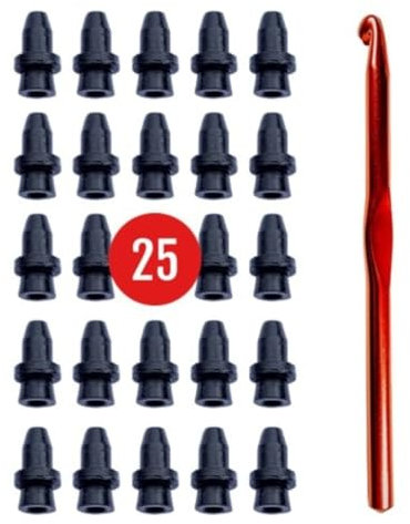 Unbekannt Pumpuptheball Sport-Ball-Ventil-Set (25 Ersatzventile) + Ventil-Entfernungswerkzeug & Aufblasnadel