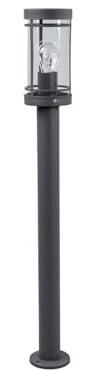 Lindby Djori (spritzwassergeschützt (Modern) in Alu aus Edelstahl (1 flammig, E27)