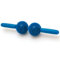 SISSEL Spiky Twin Roller, Reflexzonen Massagegerät für Wirbelsäule und Cellulitebehandlung, blau