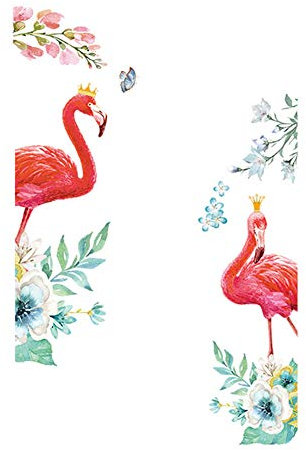 Flamingo Wandsticker Aufkleber für Tür Renew Dekoration Möbel Schrank Dekoration