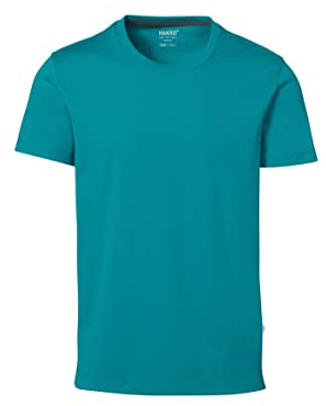 HAKRO T-Shirt Cotton-Tec, smaragd, 3XL