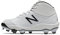 New Balance Men's Fresh Foam 3000 V5 TPU Molded Mid Cut Baseball Shoe, White/White, 15