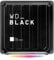 WD_BLACK D50 Game Dock 1 TB (2x Thunderbolt 3 Anschlüsse, DisplayPort 1.4, 2x USB-C, 3x USB-A, Audio Ein/Aus und Gigabit Ethernet anpassbare RGB-Beleuchtung) schwarz