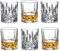 Whiskey Glass Set of 6 Tumbler for Classic Cocktails Premium Crystal Glass Tasting Cups Tall Glass Tumblers for Drinking Bourbon, Scotch, Cocktail, Cognac, Whisky, Large 10oz