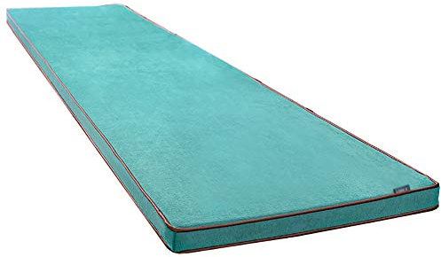 bandezid Auflagen Gartenbank Bierbankauflage,strapazierstark und langlebig,Sitzauflage Sitzpolster Bankpolster Polsterauflage Auflagen Gartenbank Bank Sitzkissen-Grün 120×40×3cm(47×15×1.2in)