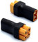 BigKing RC-Steckeradapter, XT60-Stecker Paralleladapter 1 Stecker auf 2 Buchse Lipo-Akku-Konverter-Anschlussstecker Doppel
