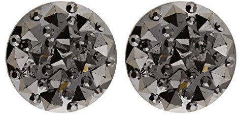 Damen Magnetische Hijab Pin Kopftuch Abaya Verschluss Brosche Schal Magnet Weiß, Schwarz , 18 mm