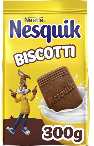 NESQUIK Biscotti Frollini con Cacao, Sacchetto 300g