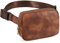 CLUCI Bauchtasche Damen, Crossbody Bag Sport Mode PU Leder, Klein Sling Bag, Stylisch Herren Crossbody Umhängetasche Hüfttaschen Brusttasche mit Verstellbarer Schultergurt, Frauen Gürteltasche Braun
