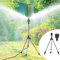 Regner Stativ, Rotating Tripod Sprinkler, Rasensprenger, Sprinkler mit 360-Grad-Drehung, Teleskop Stativregner, Teleskopstativsprinkler Für Große Flächen, Hof, Garten, Rasen, Modern