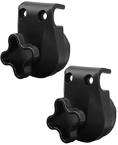 2 Pcs Garden Swing Plastic Fittings, Swing Frame Plastic Fitting to Attach Canopy Frame to Swing Frame, Match Diameter 20-23mm Swing Chair Frame Interface, Type A