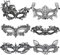Maskerade Masken, Spitzenmaske Venezianisch, 6 Stück Sexy Damen Spitze Augenmaske, Gothic Maskerade Gesichtsmasken für Halloween Karneval Party Kostüm Cosplay