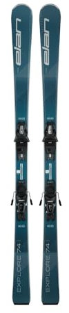 elan - Set Ski Explore 74 RS + Bindungen El 10.0 Gw Shift, Blau, Herren – Größe 176 – Blau