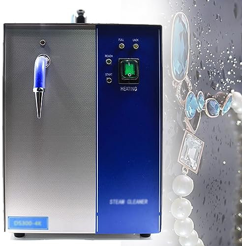 Stainless Steel Jewelry Steamer Jewelry Steam Cleaner,Jewelry Steam Cleaner Professional,Gold Silver Jewelry Steamer Cleaner Machine,4L