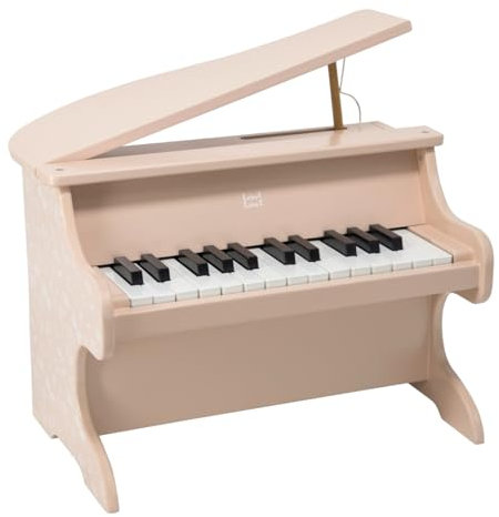 Label Label Houten Piano Roze