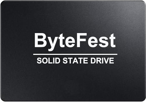 ByteFest SSD 128GB Unità a stato solido interne 2.5 SATA III 7mm disco ssd interno, per Laptop e PC Desktop