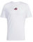 adidas Herren Tennis Happy 3 Balls Graphic T-Shirt, White, L