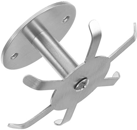 REYIN-CHHN Gancho giratorio de seis garras para utensilios de cocina, ganchos prácticos ganchos para utensilios de cocina, ganchos de pared multifuncionales, gancho giratorio de 360 grados