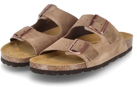 Beliana 0014/299/Cobre/Tango Tan Pantolette Rauleder Damen in braun
