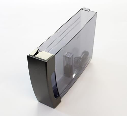 Wasserbehälter Tank Ersatztank mit Griff Titan-Schwarz/Passend für DeLonghi Dinamica Plus Kaffee-Vollautomat/Modell: ECAM37x.95.T