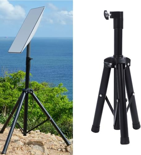 Support de Montage pour Trépied Satellite Portable de 21, Antenne à Actionnement Standard et Haute Performance Compatible Rectangulaire Satellite V2 V1 pour Camping-car