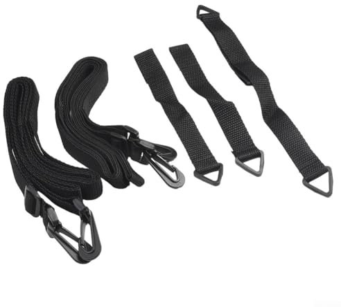 Parasols Fixed Straps Garden Large Umbrella Fixing Strap A Set of 5PCS Outdoor Garden Cantilever Parasols Adjustable Straps for Parasols Fixing Parts