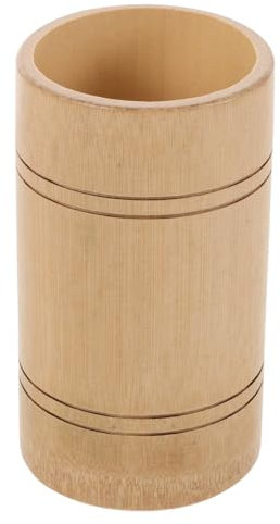 ibasenice Bamboo Rake Storage Tube Miniature Zen Garden Organizer Home Decor Accessories Sensory Outdoor Play